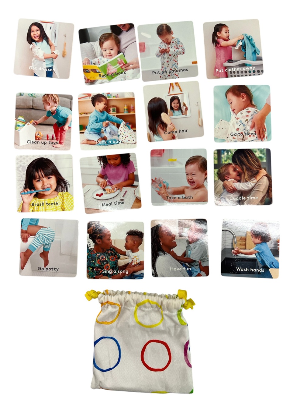 Lovevery Let’s Map It Out Routine Cards Montessori Inspired
